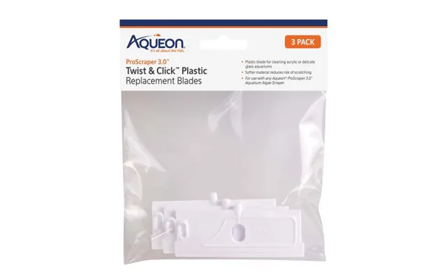 Aqueon - Aqueon Proscraper 3.0 Twist & Click Plastic Replacement Blades