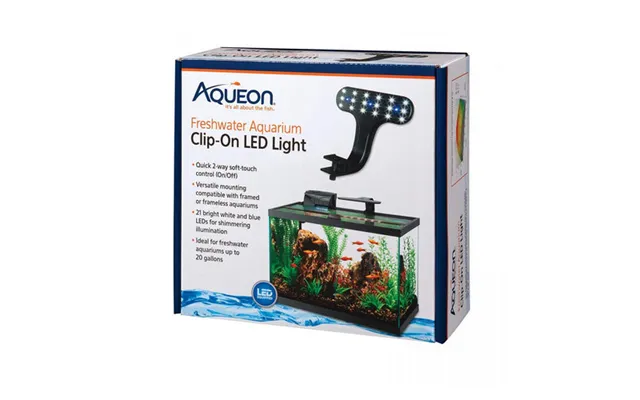 Aqueon - Freshwater Aquarium Clip-on Led Light