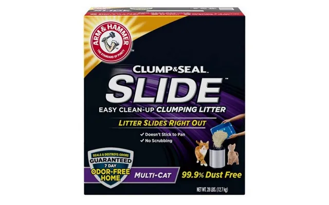 Arm & Hammer - Arm & Hammer Clump & Seal Slide Multi-cat Cat Litter
