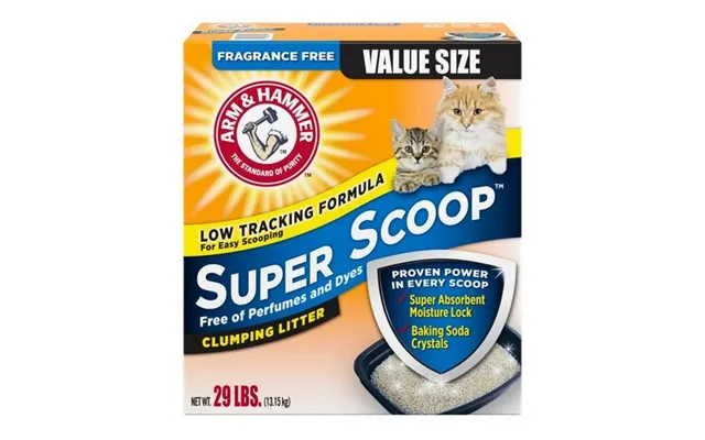 Arm & Hammer - Arm & Hammer Super Scoop Unscented Odor Control Clumping Cat Litter