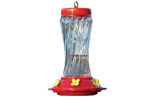 Audubon - Swirl Glass Hummingbird Feeder