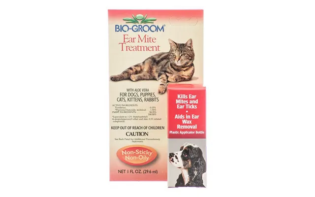 Bio Groom - Ear Mite Treatment With Aloe Vera