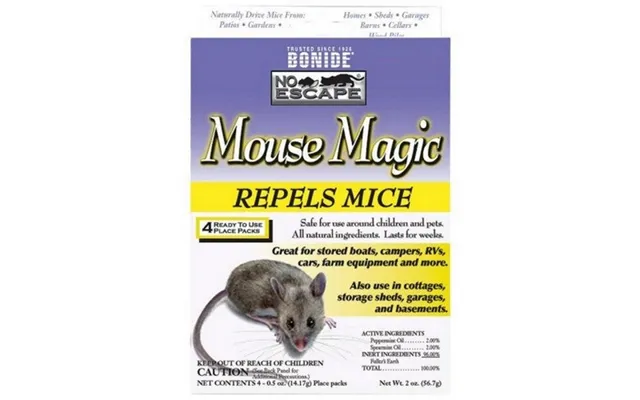 Bonide - Bonide Mouse Magic Repellent Rtu Place Packs