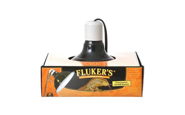 Clamp Lamp With Switch 150 Watt 8.5 Diameter By Flukers