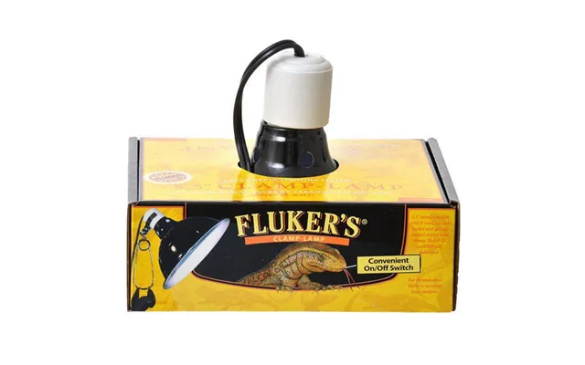 Clamp Lamp With Switch 75 Watt 5.5 Diameter By Flukers
