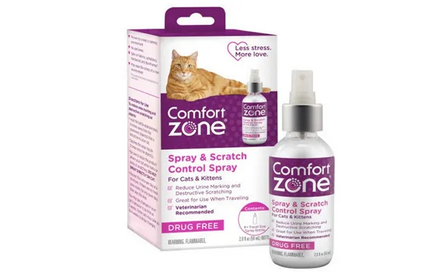 Comfort Zone - Comfort Zone Comfort Zone Scratch Deterrent And Cat Calming Spray