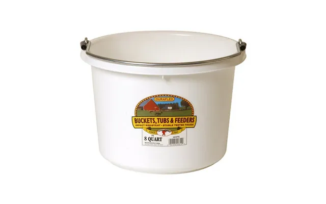 Duraflex - Duraflex Plastic Pail White