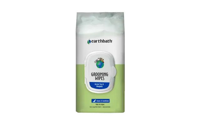 Earthbath - Grooming Wipes Green Tea & Awapuhi