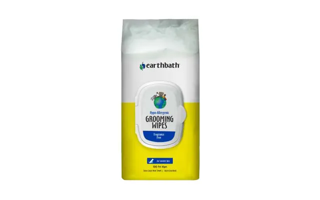 Earthbath - Hypo Allergenic Grooming Wipes Fragrance Free