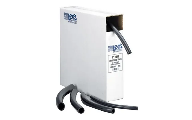 Flexible Pond Tubing - Black 50' Long Tube 1 Diameter Tubing By Lee's