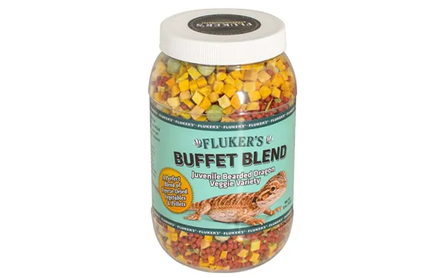 Fluker's - Fluker's Buffet Blend Juvenile Bearded Dragon Veggie Variety Freeze Dried Food
