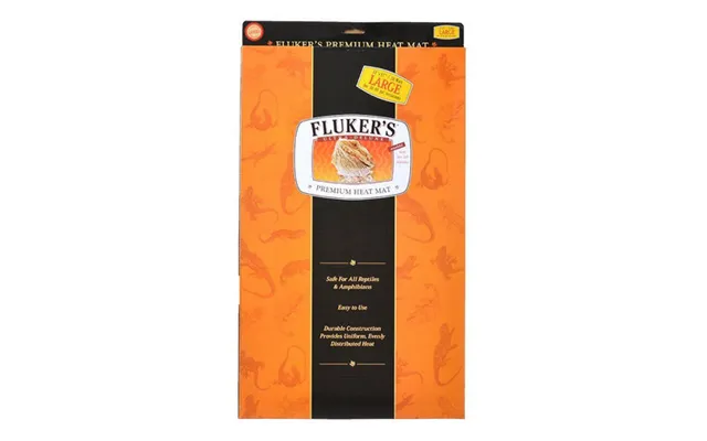 Flukers, Ultra Deluxe Premium Heat Mat, Large - 20 Watts 30-40 Gallons