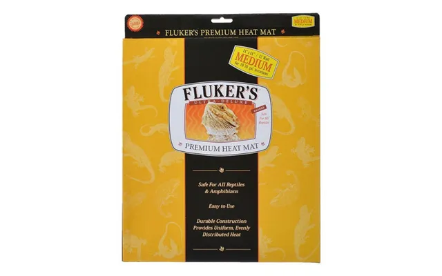 Flukers, Ultra Deluxe Premium Heat Mat, Medium - 12 Watts 20-30 Gallons