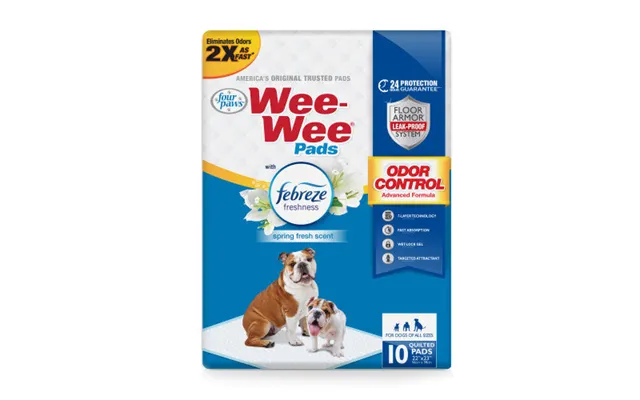 Four Paws - Four Paws Wee-wee Odor Control With Febreze Freshness Pads