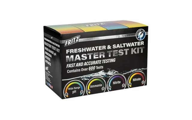 Fritz Aquatics - Fritz Freshwater And Saltwater Master Test Kit