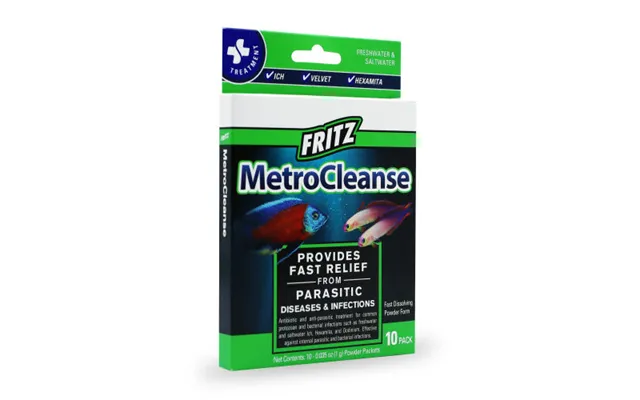 Fritz Aquatics - Fritz Metrocleanse Anti-parasitic Medication