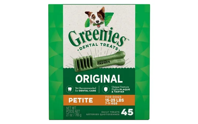 Greenies, Original Teenie Dental Dog Treats, Petite - 45 Treats