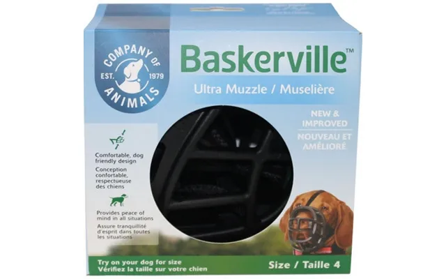 Halti - Baskerville Ultra Moldable Muzzle
