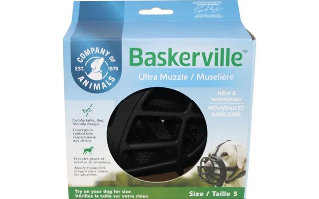 Halti - Baskerville Ultra Moldable Muzzle