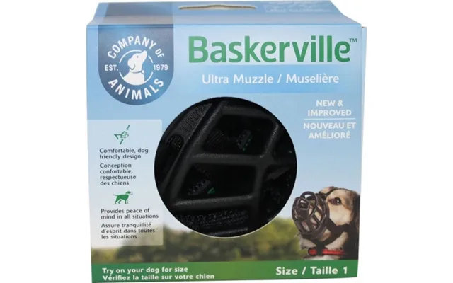 Halti - Baskerville Ultra Moldable Muzzle