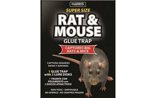 Harris - Harris Super Size Rat & Mouse Glue Trap