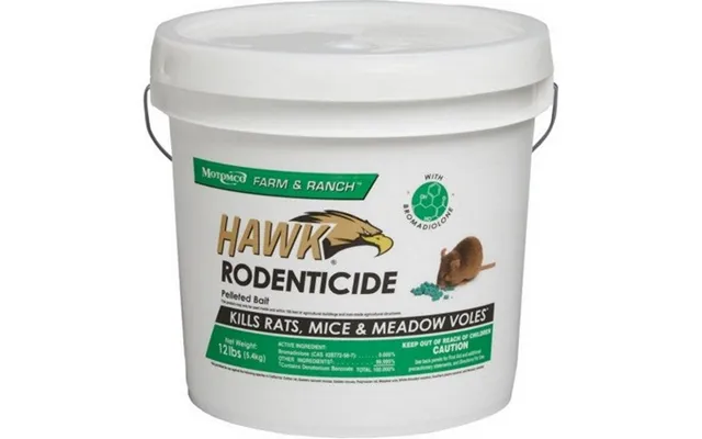 Hawk - Hawk Rodenticide Pelleted Bait Pail