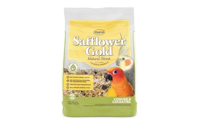 Higgins - Higgins Safflower Gold Natural Conure Cockatiel