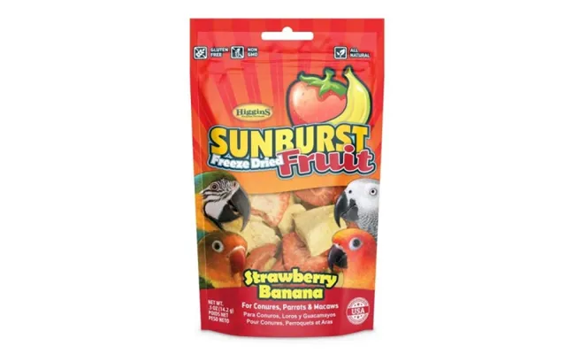 Higgins - Higgins Sunburst Freeze Dried Fruit Strawberry Banana