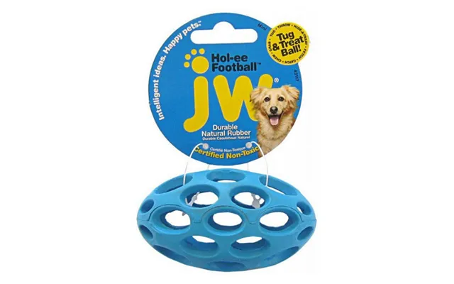 Hol-ee Football Rubber Dog Toy Mini 3.75 Long By Jw Pet