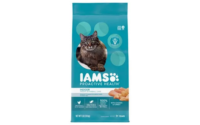 Iams - Iams Cat Indoor Weight Hairball 4 Per Bale