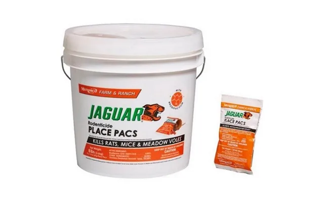 Jaguar - Jaguar Rodenticide Place Pacs Pail