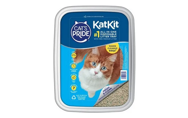 Jonny Cat - Jonny Cat Cat's Pride Katkit All-in-one Disposable Tray Pre-filled With Litter