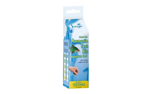 Jungle Labs - Quick Dip Ammonia Test Kit For Freshwater And Saltwater Aquarium