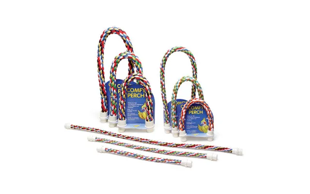 Jw Pet Flexible Multi-color Comfy Rope Perch 21 Large 1 Count By Jw Pet