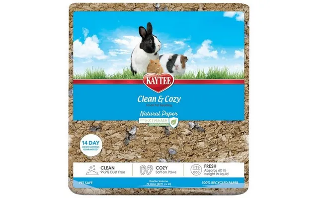 Kaytee - Kaytee Clean & Cozy Natural Paper With Extreme Odor Control Bedding