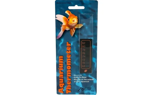 Lcr Hallcrest - Liquid Crystal Vertical Aquarium Thermometer