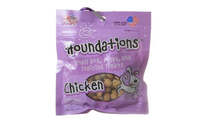 Loving Pets, Houndations Training Treats - Chicken, 4 Oz