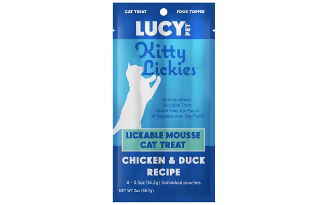 Lucy Pet Products - Lucy Pet Products Kitty Lickies Mousse Cat Treat