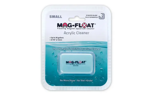 Mag Float, Floating Magnetic Aquarium Cleaner - Acrylic, Small 30 Gallons
