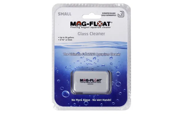 Mag Float, Floating Magnetic Aquarium Cleaner - Glass, Small 30 Gallons