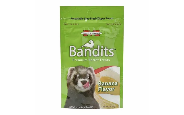 Marshall, Bandits Premium Ferret Treats - Banana Flavor, 3 Oz