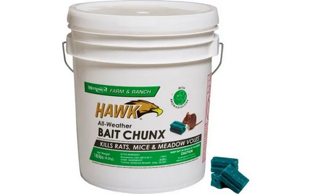 Motomco - Hawk Mouse And Rat Bait Chunx Pail