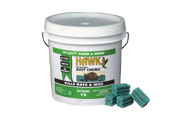 Motomco - Hawk Mouse And Rat Bait Chunx Pail