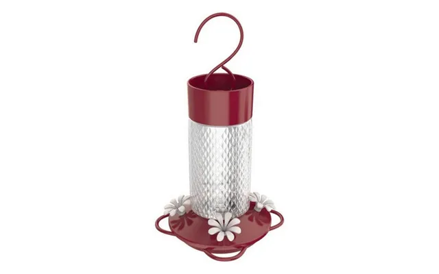 Nature's Way - Charming Cherry Glass Hummingbird Feeder