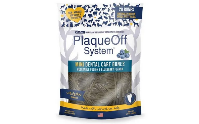 Naturvet - Naturvet Proden Plaqueoff System Dental Care Mini Dog Bones