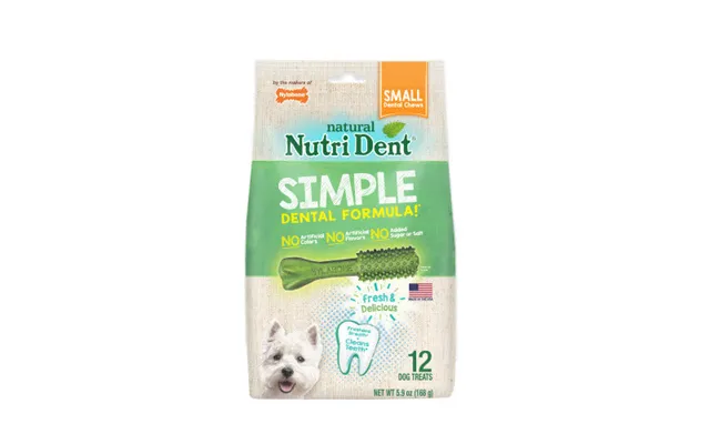 Nylabone - Nylabone Nutri Dent Simple Natural Dental Fresh Breath Flavored Chew Treats