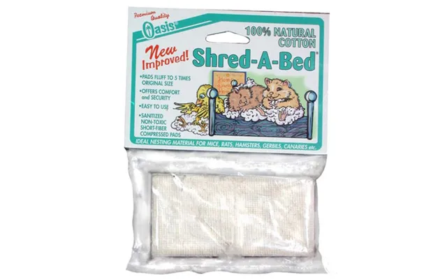 Oasis - Oasis Shred-a-bed Hamster Bedding