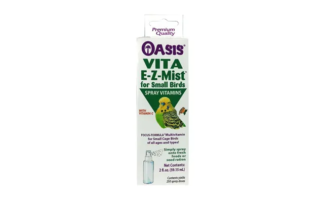 Oasis - Oasis Vita E-z-mist Multivitamin Spray For Small Birds