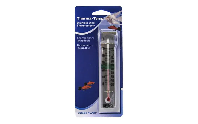 Penn Plax - Therma-temp Sainless Steel Thermometer