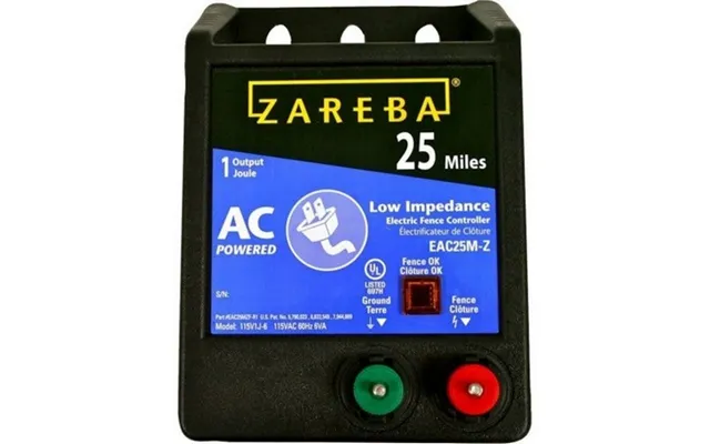 Perky-pet - Zareba Ac Low Impedence Electric Fence Charger
